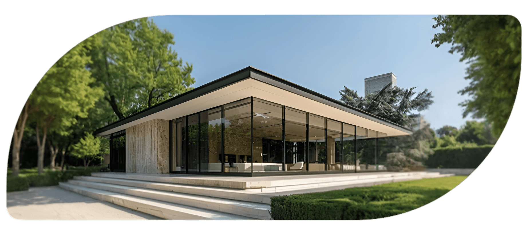 Modern luxury home exterior